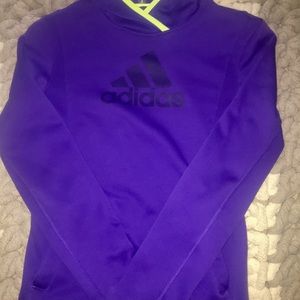 Adidas purple hoodie. Women’s XS